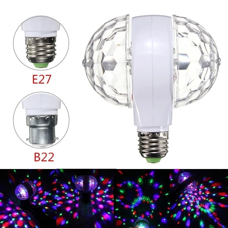 ไฟเทค-ไฟดิสโก้เทคหัวคู่-led-full-color-rotating-lamp-โคมไฟดิสโก้เทค-โคมไฟหมุน-ไฟเทค-ไฟปาร์ตี้-ไฟเทคหมุน-2-หัว