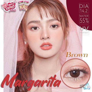 💖 Kitty kawaii Margarita (dia 14.5) brown black blue -00 -125 -325 -400 -425 -450Contactlens บิ๊กอาย คอนแทคเลนส์ ราคาถูก