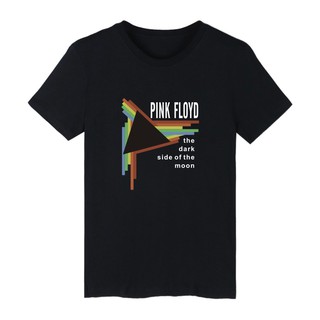 เสื้อยืดวงดนตรีเสื้อยืดฤดูร้อนhotAlimoo เสื้อยืดแขนสั้นลาย Pink Floyd ขนาด XXS 4XLS-3XLall size