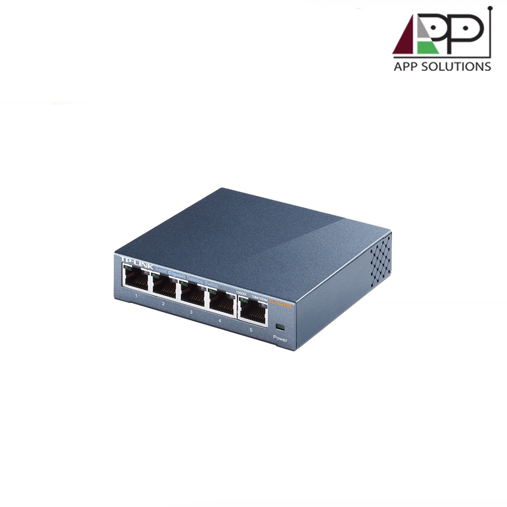 tp-link-switch-สวิตซ์ฮับ-gigabit-5port-metal-casing-รุ่นtl-sg105-ประกันlifetime