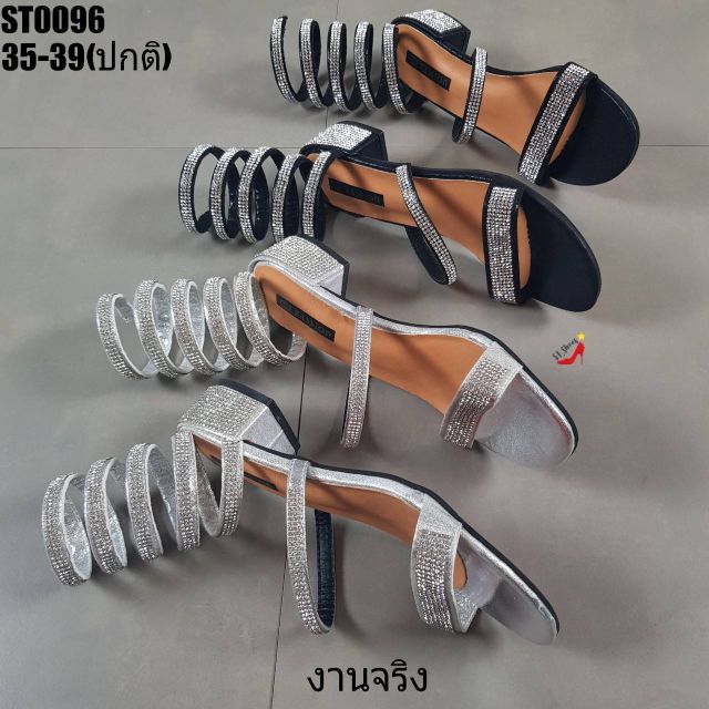 st0096-รองเท้าแตะรัดขาสปริงแบบสวม