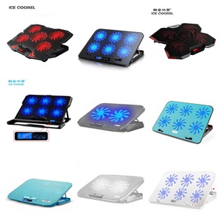 ภาพหน้าปกสินค้าพัดลมรองโน๊ตบุ๊ค ICE COOREL Laptop Cooling Pad พัดลมโน๊ตบุ๊ค พัดลมระบายความร้อน โน๊ตบุ๊ค Notebook Stand ประกัน1ปี ที่เกี่ยวข้อง