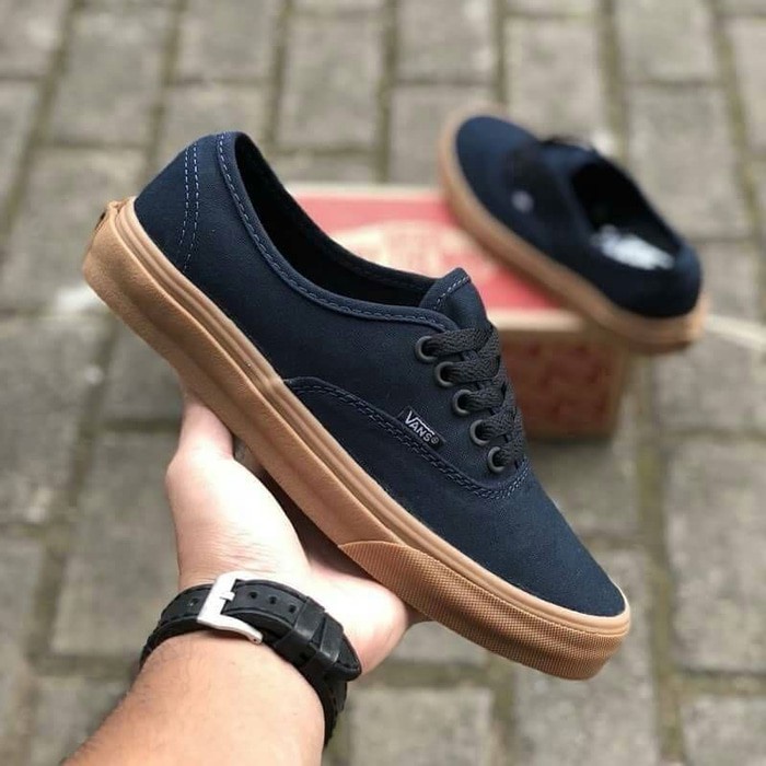 ของแท้-black-black-vans-รองเท้า-gum-brown-waffle-dt