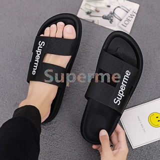 สินค้า Men\'s Sandals Size39-44 EVA Trend Slipper sports sandals Man Outoor walking Sandal flip flop fashion Slippers sports sandals Superme