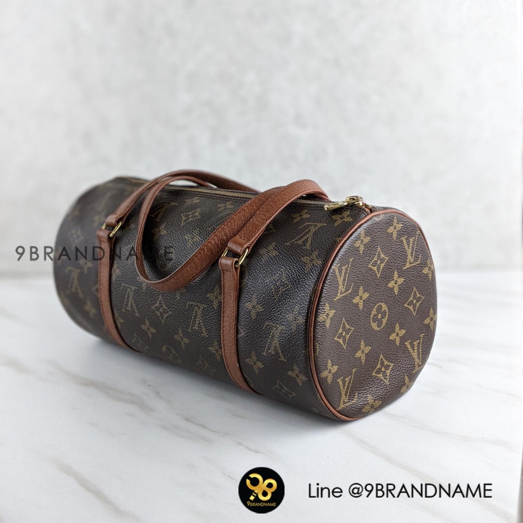 กระเป๋ามือสองแท้100-louis-v-uit-t-o-n-papilon-canvas-monogram-ก่อนกดสั่งรบกวนทักมาเช็คสต๊อกก่อนนะค่ะ