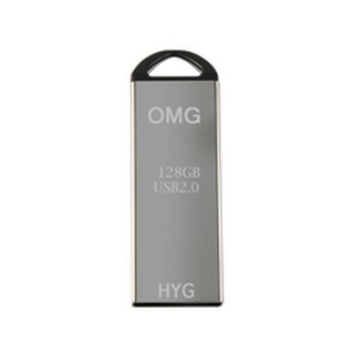 OMG Flash Drive 128Gb USB 2.0 D220 High Speed – Silver