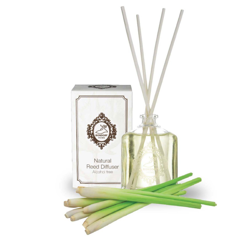 lemongrass-ก้านไม้หอมปรับอากาศ-บองซัวร์โฮม-กลิ่นตะไคร้บ้าน-ขนาด-55-ml-ไม่มีส่วนผสมของแอลกอฮอล์