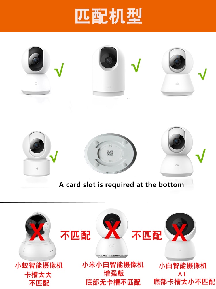 ภาพสินค้าฐานยึดกล้องติดผนัง สำหรับ Xiaomi Mijia 1080P Smart จากร้าน myworldbigseller.th บน Shopee ภาพที่ 5