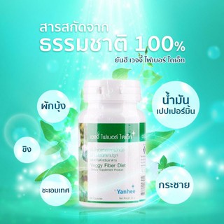 ภาพหน้าปกสินค้ายันฮีเวจจี้ไฟเบอร์ไดเอ็ท  100 แคปซูล  สูตรลิขสิทธิ์ของรพ.ยันฮีของแท้ 100% ที่เกี่ยวข้อง