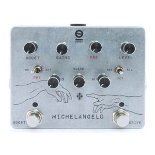 Dophix "Michelangelo" Boost &amp; Drive pedal - effect - hand made in Italy เอฟเฟคกีต้าร์ไฟฟ้า