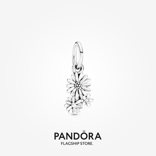Pandora จี้ช่อดอกเดซี่ ของขวัญวันเกิด สําหรับสุภาพสตรี DIY p825