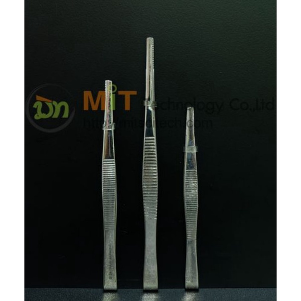 ภาพหน้าปกสินค้าForcep Stainless คีมคีบแบบมีเขี้ยว 12.5CM 16CM 20CM 25CM 30CM คีมคีบ (Joanlab) จากร้าน mittechnology บน Shopee