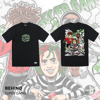 BEHIND CLOTHING เสื้อยืดลาย “SUPER ”