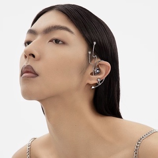 🔥Sale🔥ต่างหูโลหะไซเบอร์อิเล็กทรอนิกส์ PRE-EXPRESSIVITY Cyber Electronic Metal Earring พร้อมส่ง