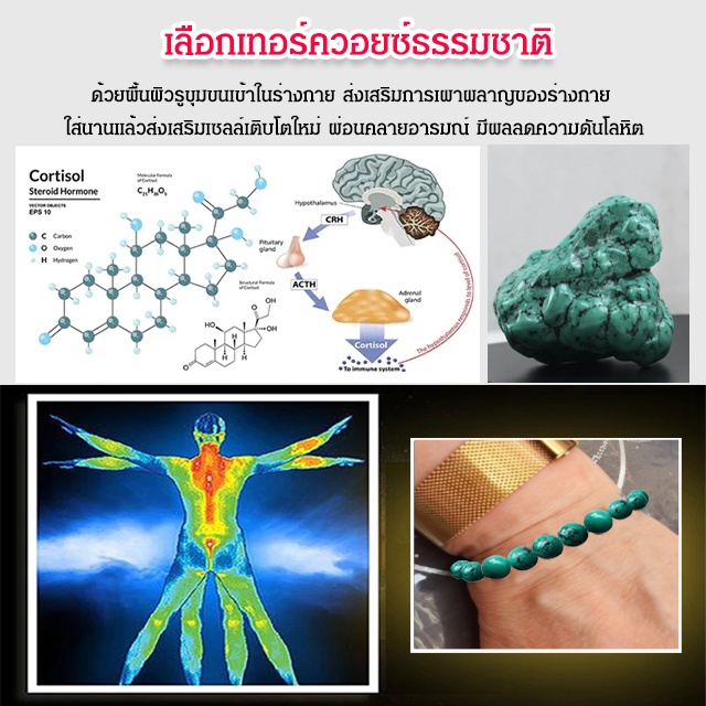 สร้อยข้อมือ-อินเตอร์เน็ต-สีเขียวขุ่นธรรมชาติ-เป็นที่นิยม-เพื่อสุขภาพ