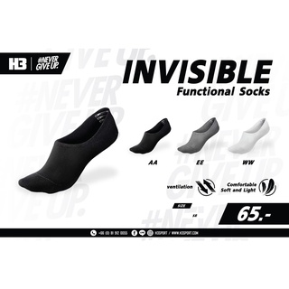 ภาพหน้าปกสินค้าถุงเท้าข้อสั้นเว้า H3 รุ่น INVISIBLE ที่เกี่ยวข้อง