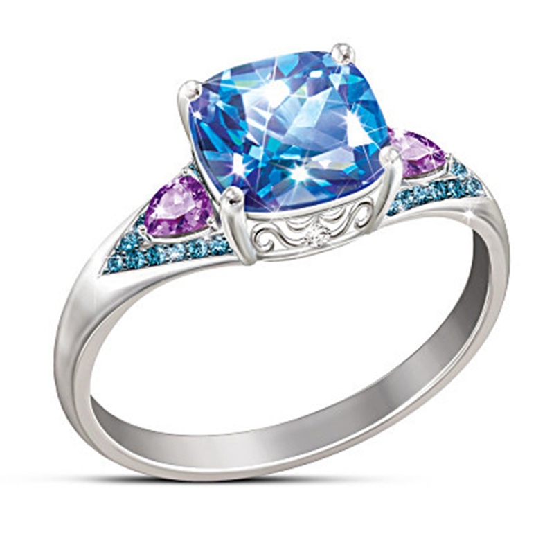 fancy-แหวนหิน-ทรงสี่เหลี่ยม-เรียบง่าย-สีฟ้า-สไตล์มินิมอล-สีชมพู-สําหรับผู้หญิง