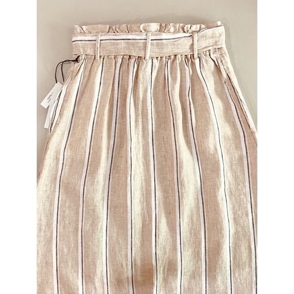 rachel-zoe-striped-linen-skirt