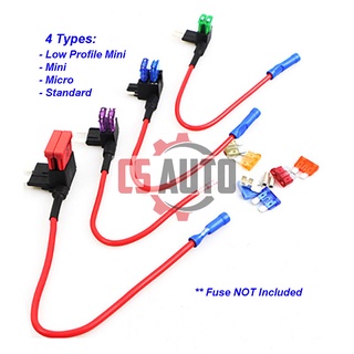 Cs ตัวยึดฟิวส์ ไมโคร มาตรฐาน ขนาดเล็ก (1 ชิ้น) สําหรับรถยนต์