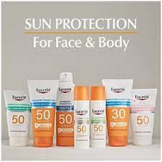"NEW" ยูเซอริน กันแดด Eucerin Sun SPF50 &amp; SPF30 Lightweight Sunscreen Lotion
