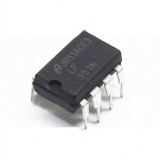 LF351 LF351N Single Operational Amplifier (JFET)