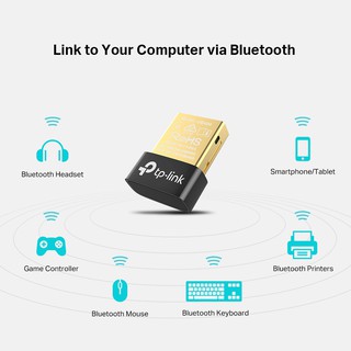 ภาพขนาดย่อของภาพหน้าปกสินค้า️ตัวรับสัญญาณบลูทูธ ️ TP-LINK (UB400 , UB500) BLUETOOTH 4.0 NANO USB ADAPTER Warranty 1 - Y จากร้าน hardware_corner บน Shopee ภาพที่ 6