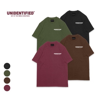 เสื้อยืดผ้าฝ้ายพิมพ์ลายขายดี ♛♘❖UNIDENTIFIED* Essential 