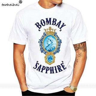 เสื้อยืดโอเวอร์ไซส์เสื้อยืด ผ้าฝ้าย พิมพ์ลายกราฟิก Bombay Sapphire Gin แฟชั่นฤดูร้อน สําหรับผู้ชายS-3XL