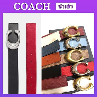 Coach F30921 เข็มขัด  เข็มขัดสตรี  เข็มขัดหนังแท้