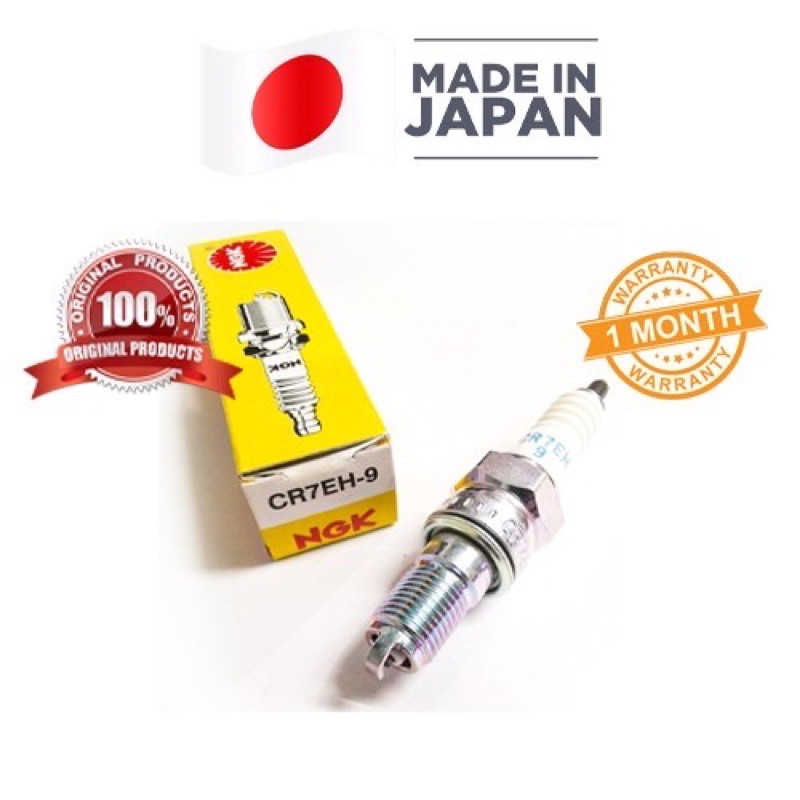 หัวเทียน NGK CR7EH-9 สำหรับ Click คาร์บู, AIR Blade คาร์บู | Shopee ...