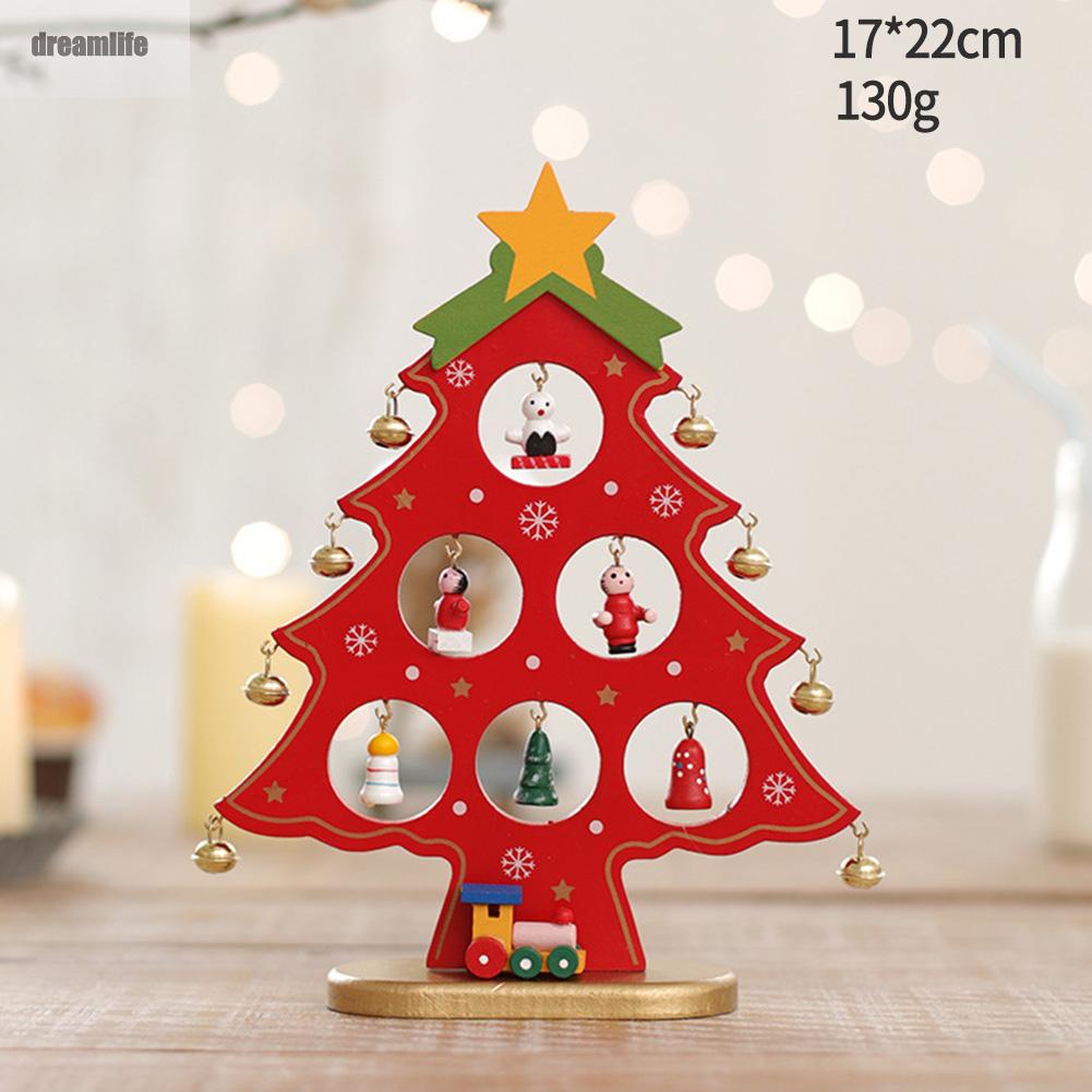 dreamlife-christmas-tree-children-gift-diy-home-ornament-wood-atmosphere-pendant