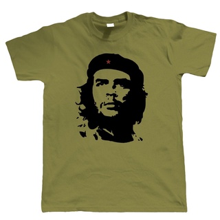 เสื้อยืดอินเทรนด์ผู้ชายอินเทรนด์ผู้หญิงเสื้อยืด พิมพ์ลาย Che Guevara สไตล์เรโทร สําหรับผู้ชายS-3XL