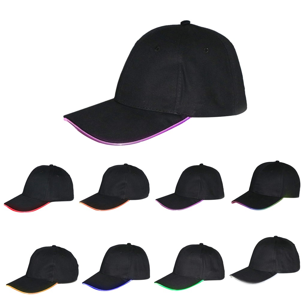 ภาพหน้าปกสินค้าหมวกเบสบอลแบบเรืองแสงแฟชั่นสำหรับผู้หญิง จากร้าน cozyroom.th บน Shopee