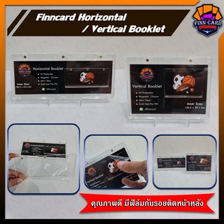 Finncard Booklet Magnet มี2แบบคือ Vertical และ Horizontal มีฟิล์มกันรอย รับประกันความใส MNBL