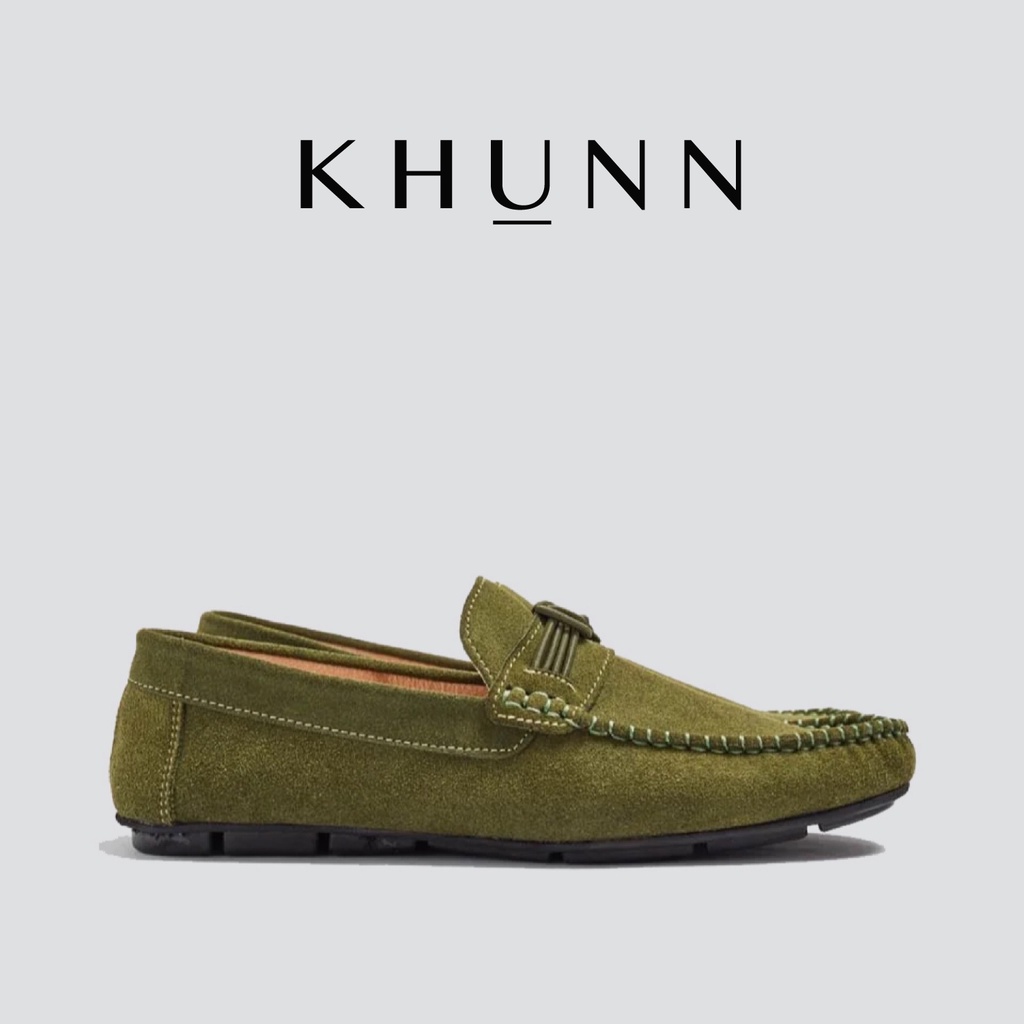 ภาพหน้าปกสินค้าKHUNN (คุณณ์) รองเท้า รุ่น Sparrow สี Hunter Green