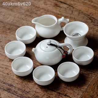 Travel tea set◐◙ครัวเรือน Dingyao เซรามิค kung fu ชุดน้ำชากาน้ำชาถ้วยชาถาดชาชุดญี่ปุ่นชาตารางชาทะเลท่องเที่ยวชุด