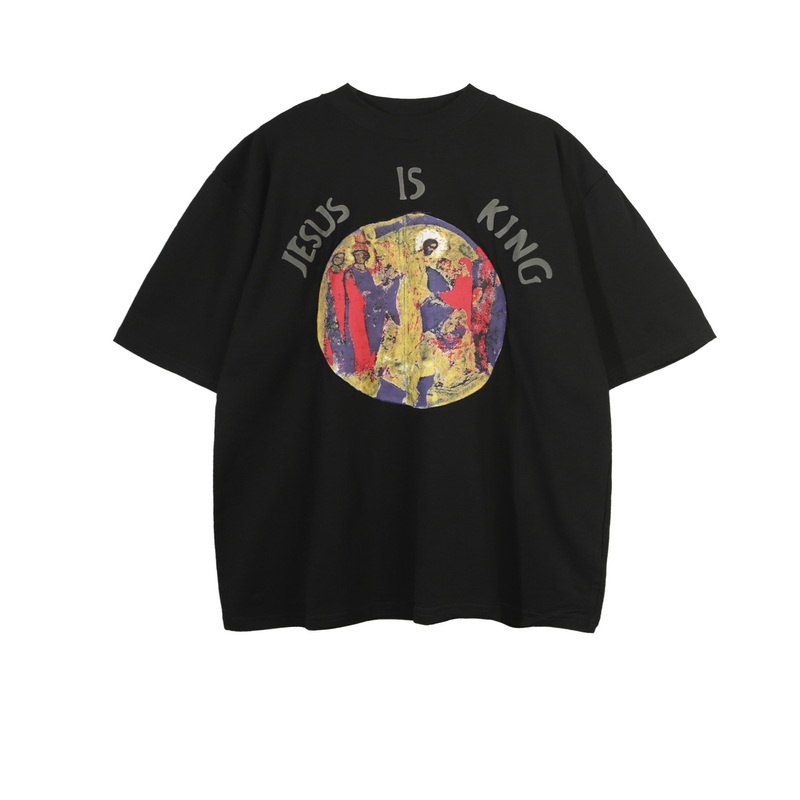 s-5xl-เสื้อยืดแขนสั้นลําลอง-ผ้าฝ้าย-พิมพ์ลาย-jesus-is-king-เข้ากับทุกการแต่งกาย-สไตล์คลาสสิก-สําหรับผู้ชาย-และผู้หญิง-ไ