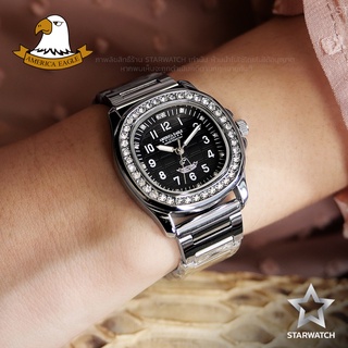 ภาพหน้าปกสินค้าGRAND EAGLE นาฬิกาข้อมือผู้หญิง สายสแตนเลส รุ่น AE8036L – SILVER/BLACK ที่เกี่ยวข้อง