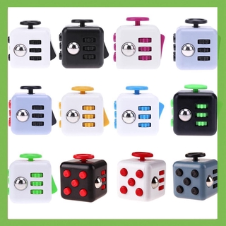 ของเล่นลูกบาศก์ Aigoni Fidget ของเล่นบําบัดความเครียด