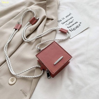 คะนอง🍒Mini Small Bag Women s 2022 New Crossbody กระเป๋าสะพายข้างอเนกประสงค์ลิปสติก Square Bag