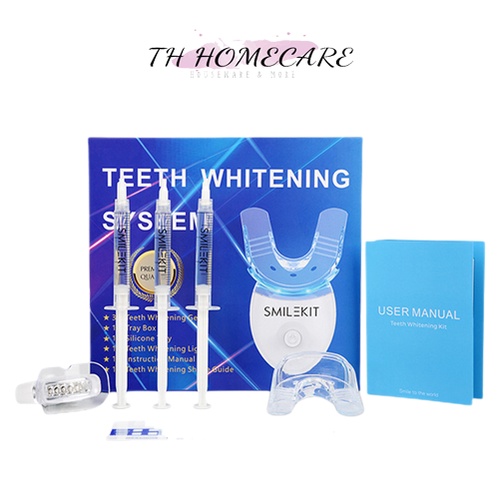 ฟอกฟันขาว-ชุดใหญ่-จัดเต็ม-พร้อม-เจลฟอกฟันขาว-สูตรดีที่สุดถึง-3-หลอด-อุปกรณ์ครบชุด