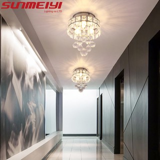 ภาพหน้าปกสินค้าSunmeiyi โคมไฟระย้าคริสตัล LED สีทอง ประหยัดพลังงาน สําหรับตกแต่งบ้าน ที่เกี่ยวข้อง