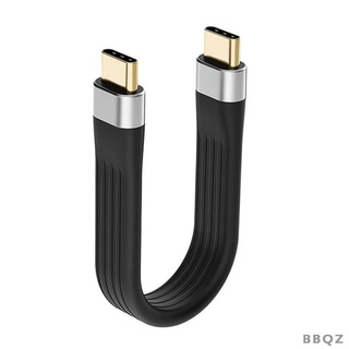 [2022 SALE] Short USB C to USB C 3.1 Gen 2 Cable Fast Charge Cable for Laptop, Personal Computer 10Gbps Super Speed Heavy Duty Quality Data Transfer