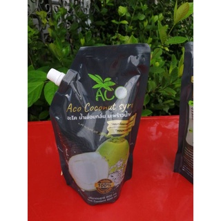 ภาพขนาดย่อของภาพหน้าปกสินค้าAco syrup ไซรัปกลิ่นมะพร้าวน้ำหอม จากร้าน nanashopcnx บน Shopee