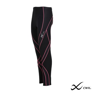 CW-X กางเกงขา 9 ส่วน Pro Woman รุ่น IC9197 พื้นดำเดินเส้นสีชมพู (RP)