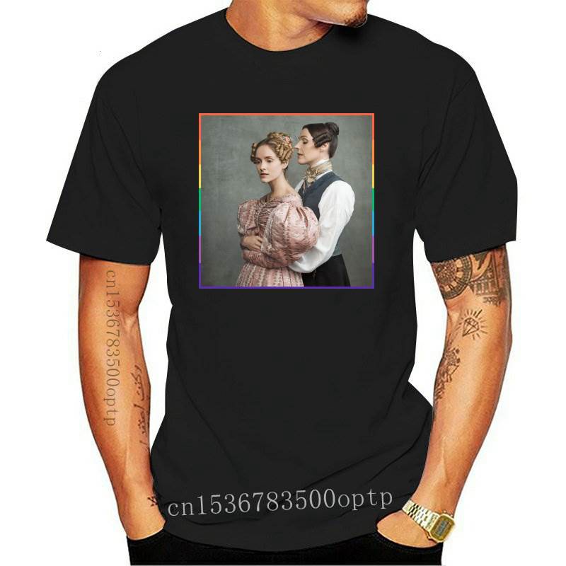 tshirtฝ้ายเสื้อยืดผ้าฝ้าย-พิมพ์ลาย-gentleman-jack-the-lass-anne-lister-ann-walker-suranne-jones-sophie-rundle-halif-uk-e