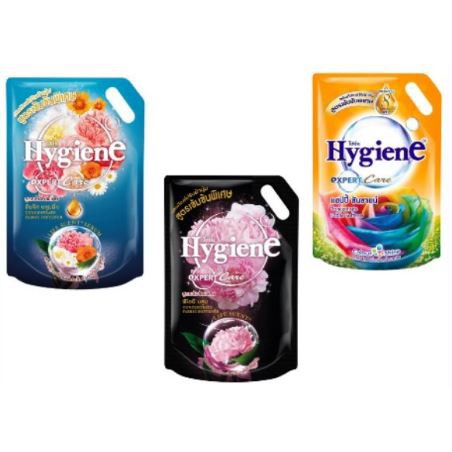 น้ำยาปรับผ้านุ่ม-ไฮยีน-เอ็กซ์เพิร์ท-แคร์-1150-1300ml-สูตรเข้มข้น-hygiene-ขนาดถุง-1150-1300มล