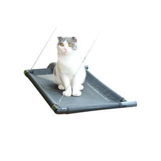 [ลดแรง] PawSociety เปลแมวติดหน้าต่าง รับน้ำหนักได้ 22 กก ติดกระจก ที่นอนแมว แน่นหนา สลิงแทะไม่ขาด