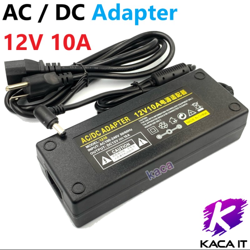 AC / DC 12V 10A 5.5 mm. x 2.1 mm. (10A ) | Shopee Thailand