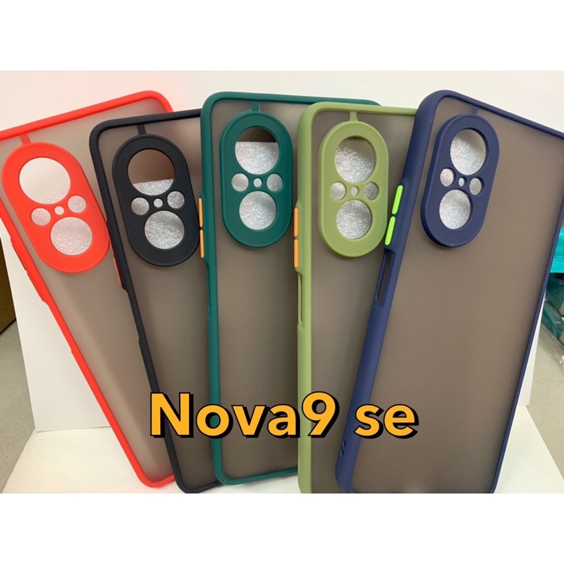 พร้-อมส่งใน-เคสขอบนิ่มหลังแข็งขุ่นคลุมกล้อง-for-huawei-p50-pro-p50pro-nova-9-se-nova-y70-nova9se